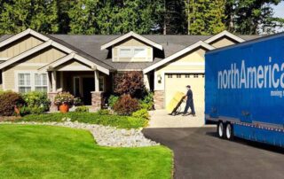 Moving Truck at a house